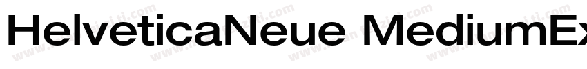 HelveticaNeue MediumEx字体转换